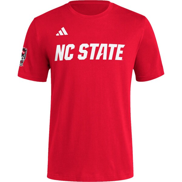 Red Short Sleeve Tee - NC State / W